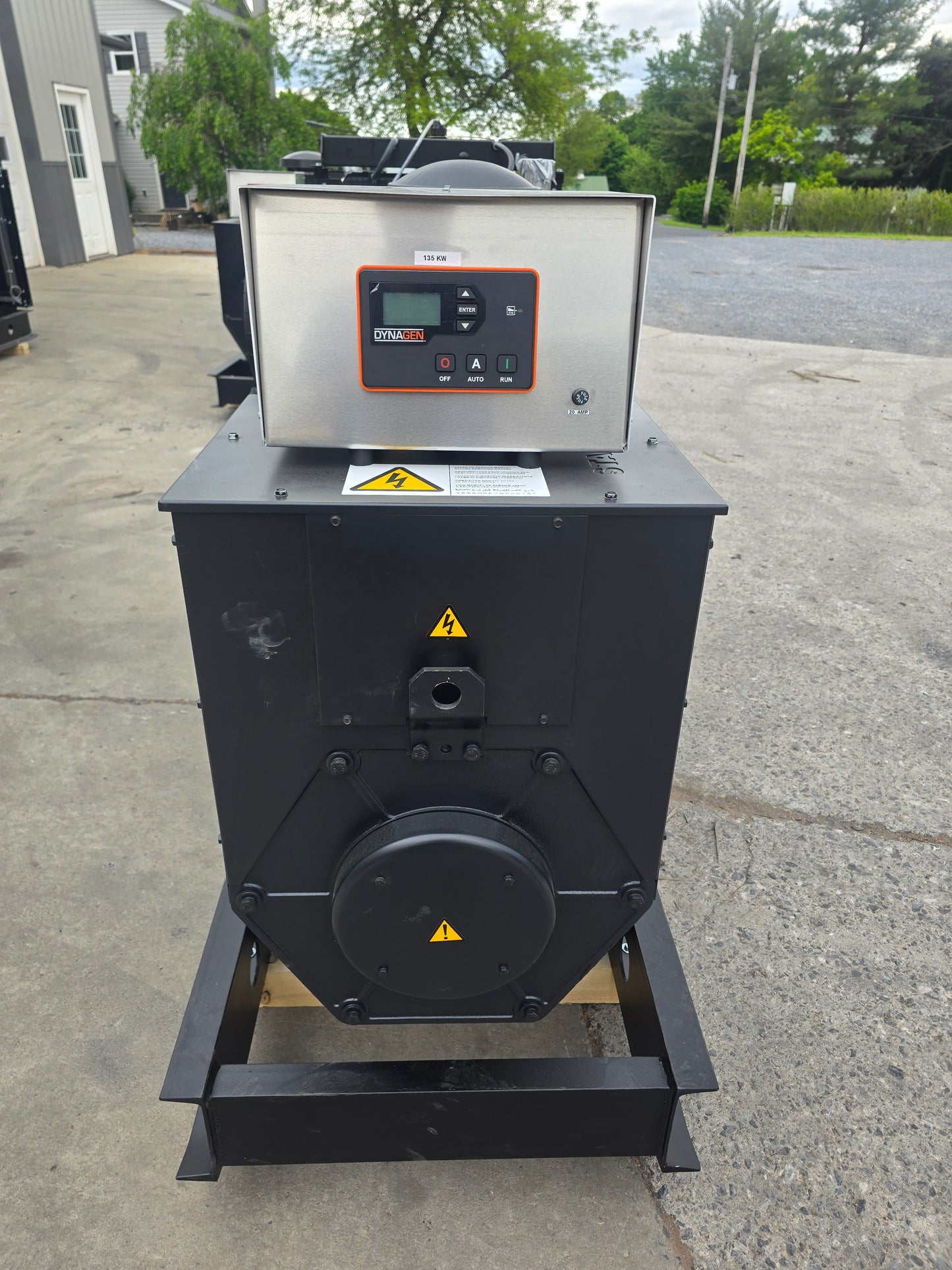 135KW NEW FPT Powered Open Skid Diesel Generator TIER 43