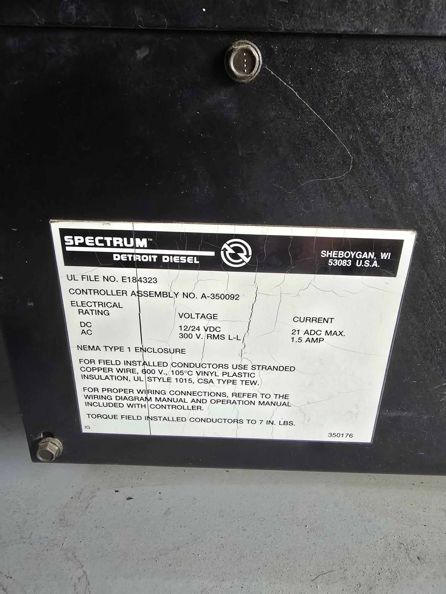 Detroit Diesel Spectrum 150kW Generator 150DS60 3PH 300 HRS TESTED