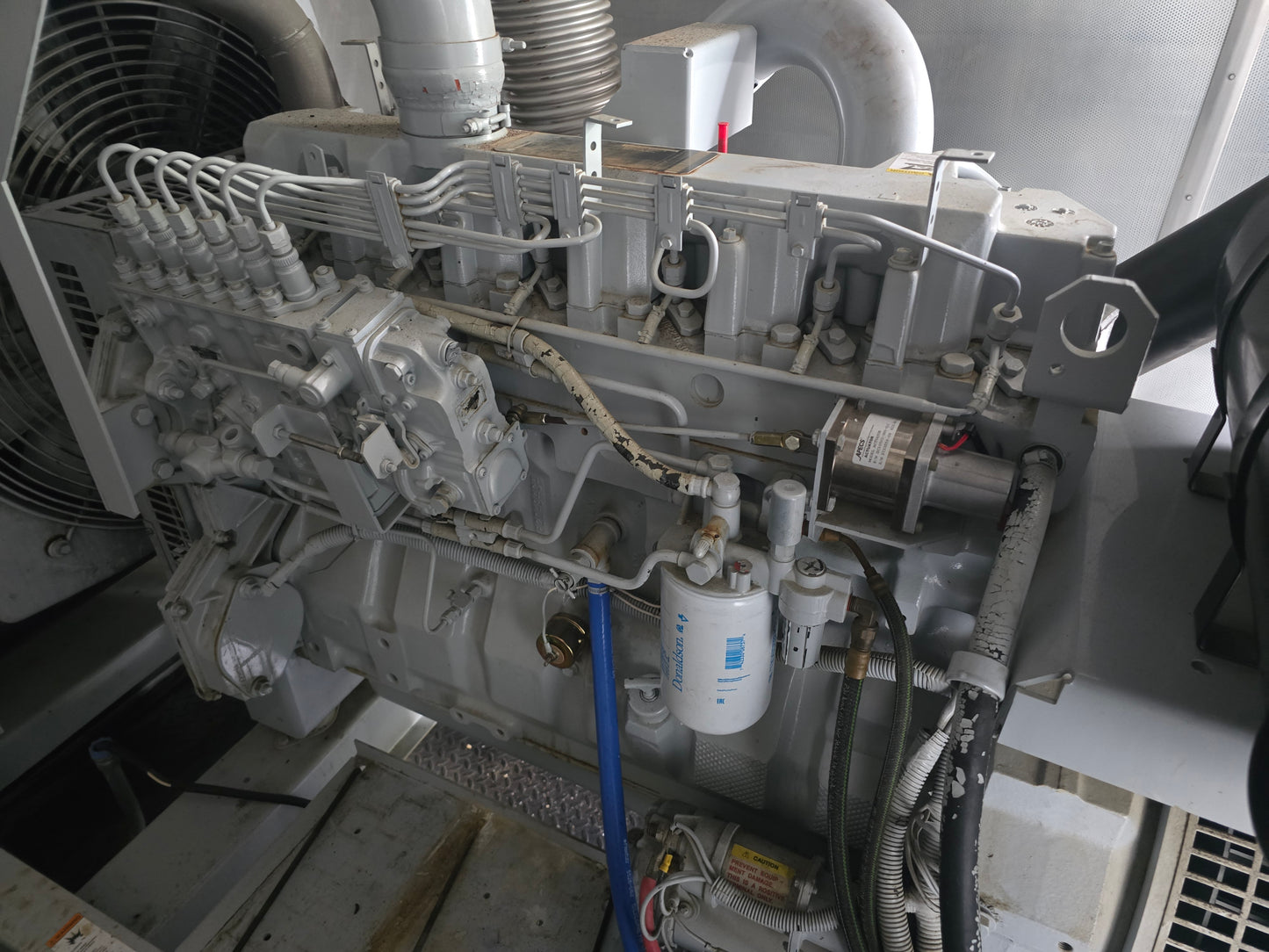 Detroit Diesel Spectrum 150kW Generator 150DS60 3PH 300 HRS TESTED