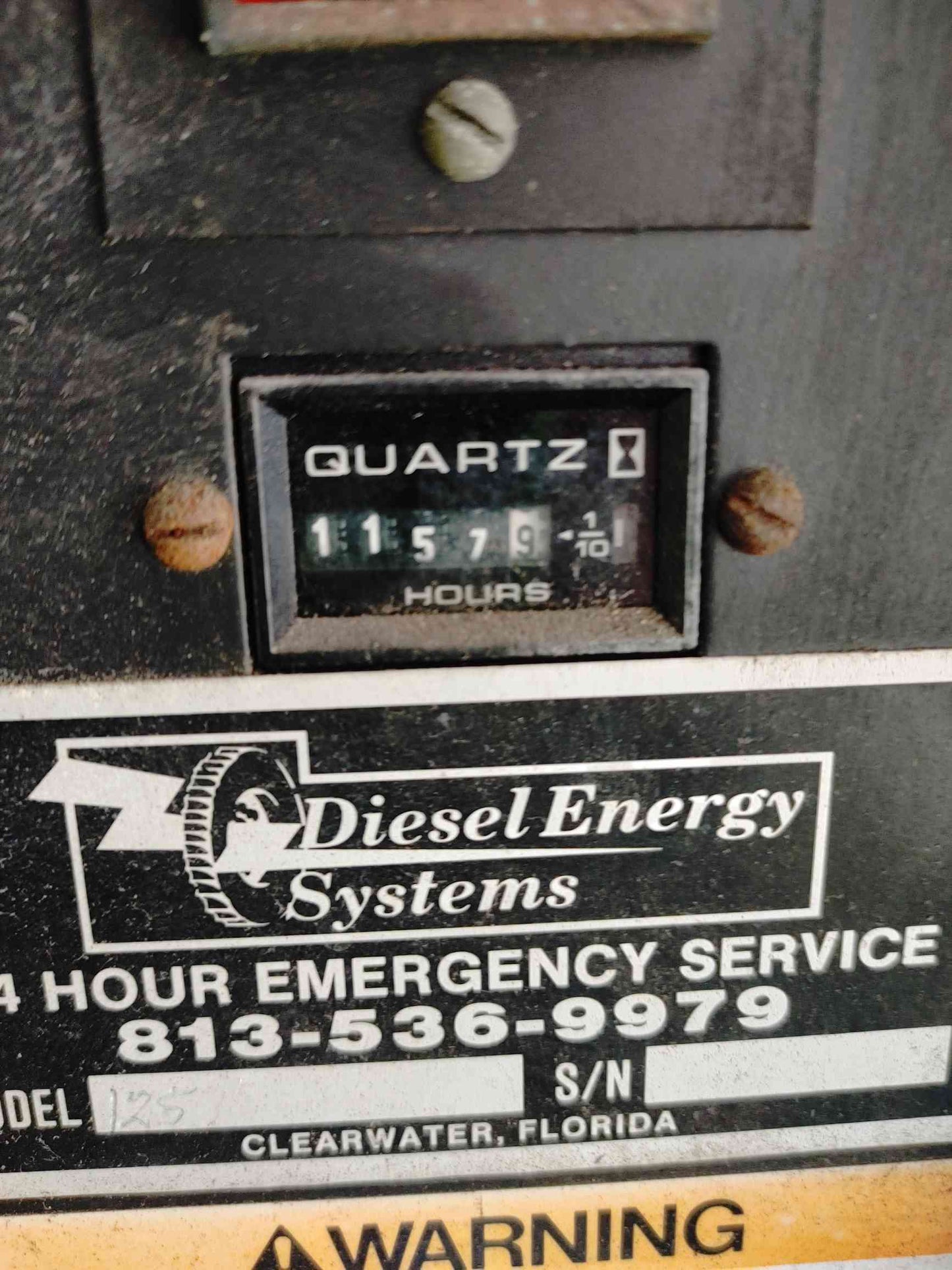 Cummins Onan 125 kW Diesel Generator 125DGEAL 3 Phase Single Standby Enclosure 1157.9Hrs TESTED(SKU: 114117)