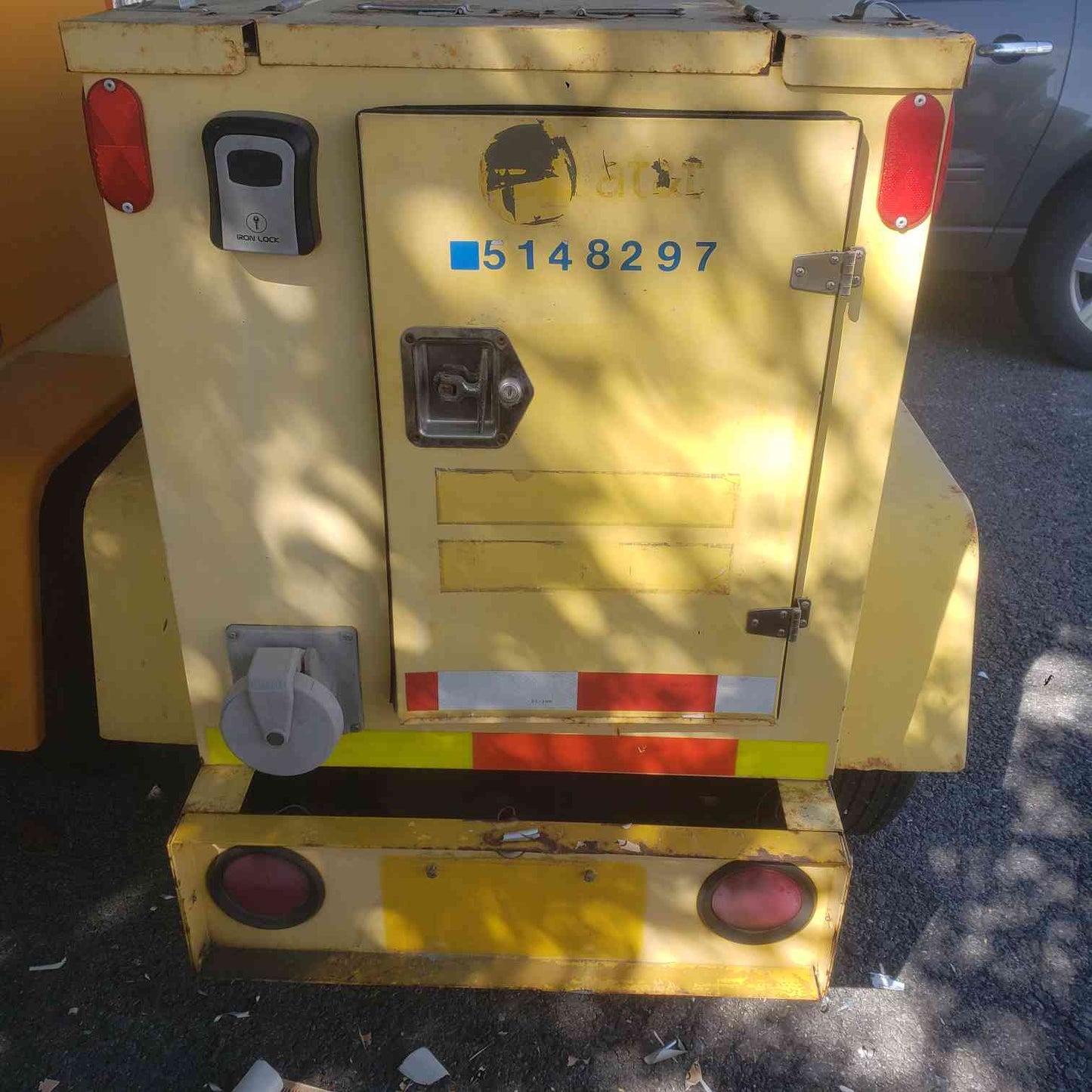 CK Power 10kW Mobile Diesel Generator Kohler 10CCOZ61 Single Phase Trailer