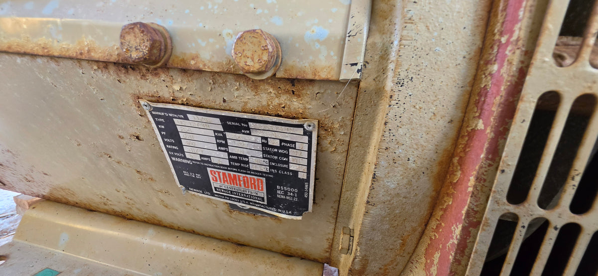 200KW Onan 855 Cummins Enclosed Nat Gas Generator '95 1088hrs
