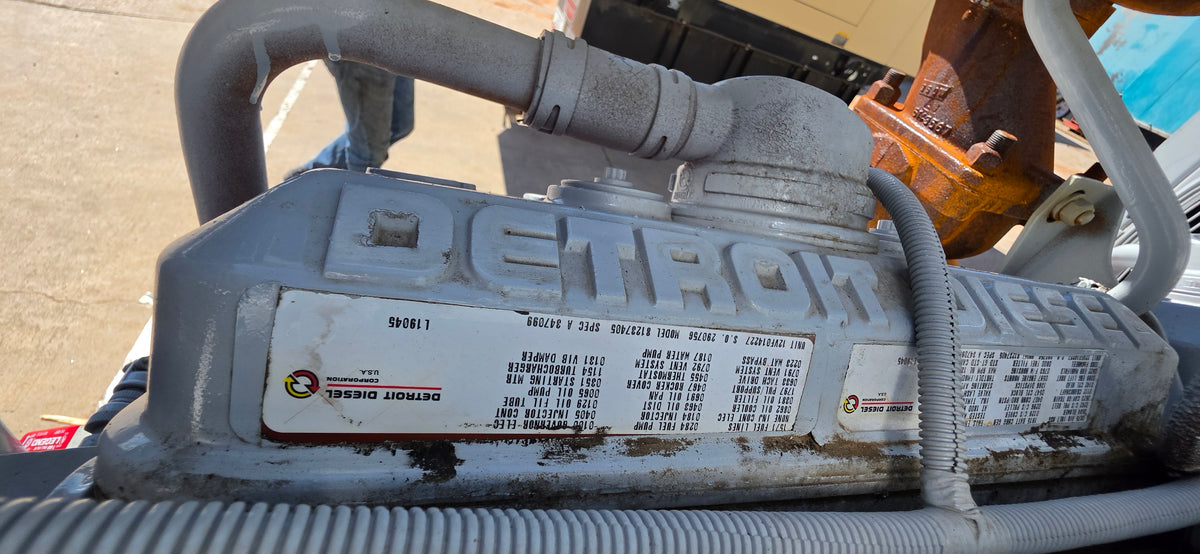 Spectrum 530kW Diesel Generator Detroit 12V2000 500DSE 480V Open Skid 540Hrs