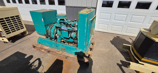 Onan 45EM 45kW Natural Gas Generator 120/240V 1ph Ford Engine 988hrs '89 Load Tested