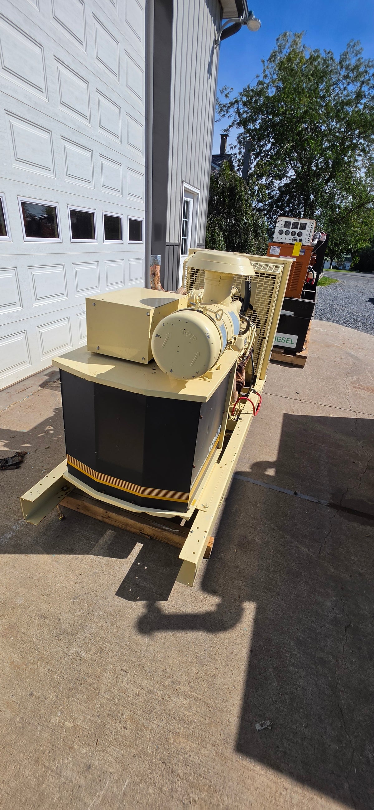 Kohler 80RZ62 80kW Natural Gas Generator Ford 7.5L V8 Engine 208V 3PH Load Tested