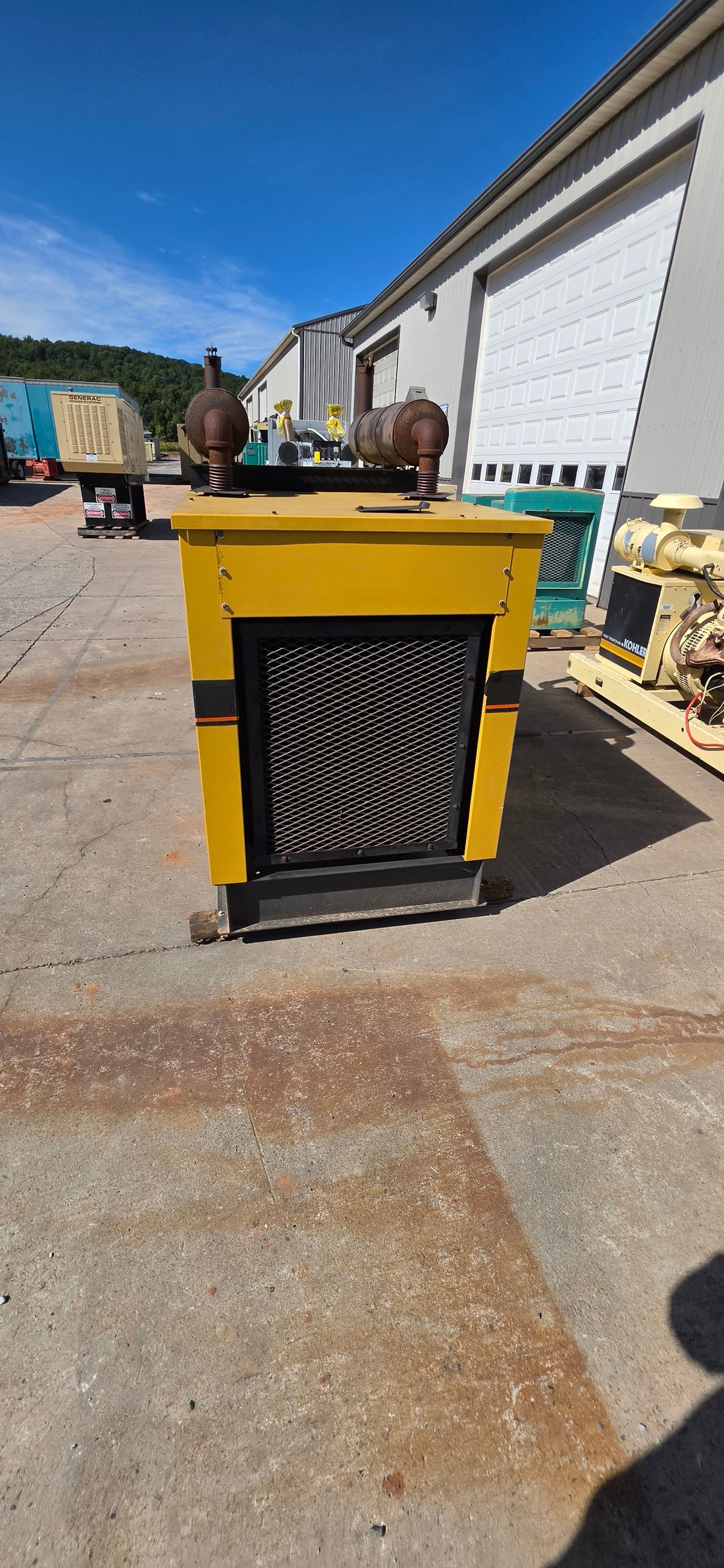 Generac 60kW NG/LP Generator 277/480V 3ph 7.4L GM Enclosure 70hrs