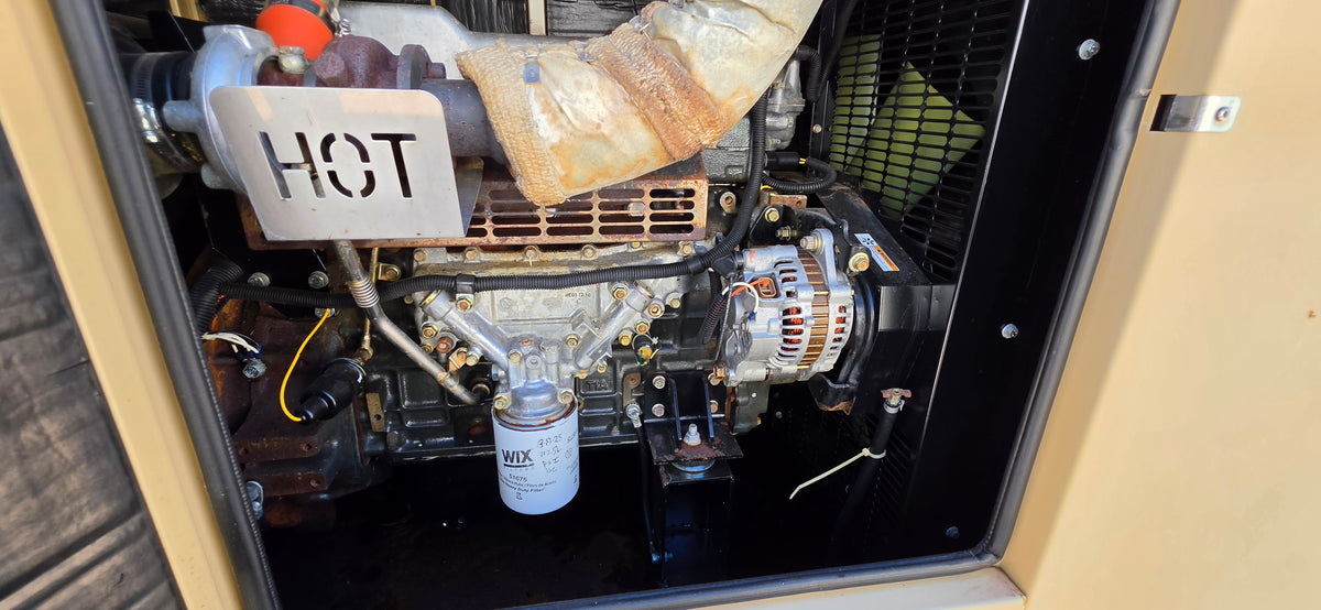 60KW Generac 4034-T Mitsubishi Enclosed Diesel Generator 720hrs