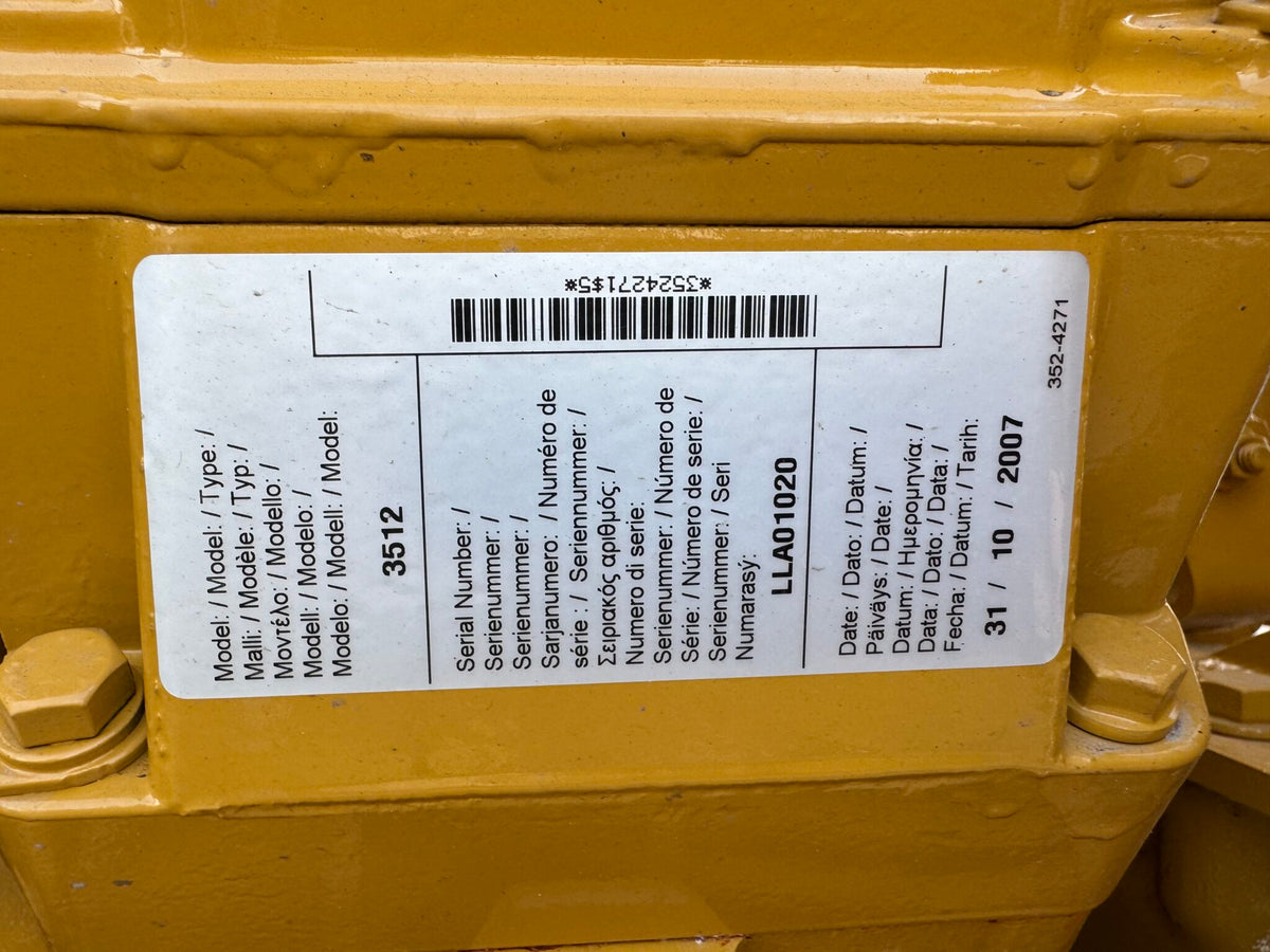 Rebuilt Caterpillar 3512C HD 1476HP Tier 2 Engine - DPC1093