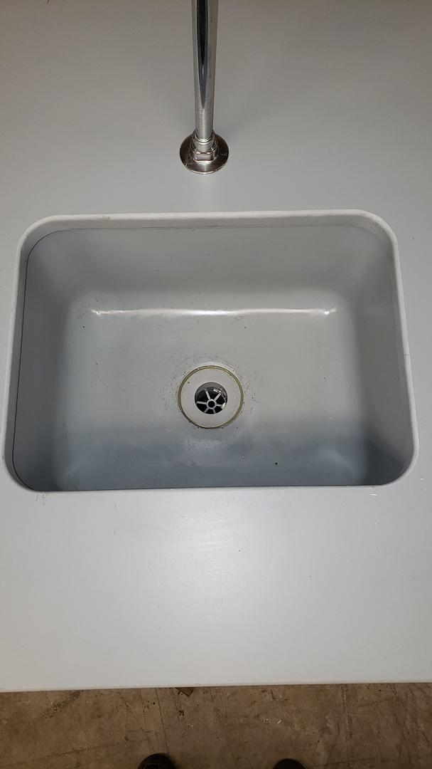 68" Jameston Gray Epoxy Sink Bundle(S6LLST1767)