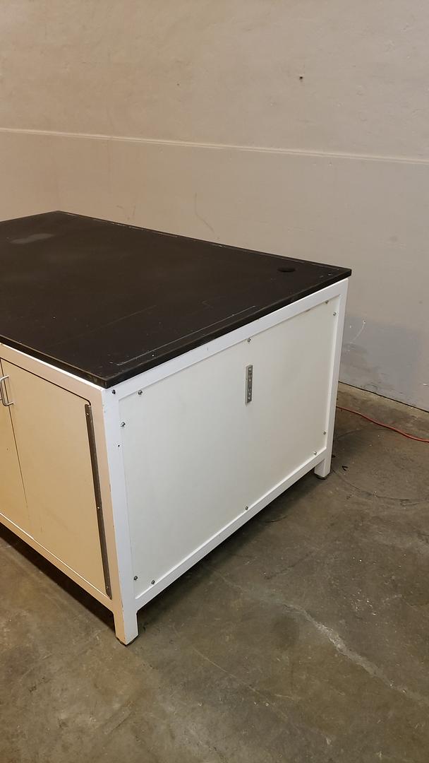 6' Jamestown Fumehood Base Storage Cabinets & Counter Top(S6LLST10716)