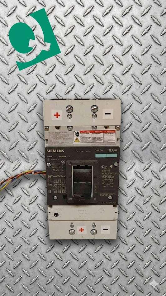 Siemens Circuit Breaker 3 Pole 600A 600VAC 250VDC HLGA 535971P1