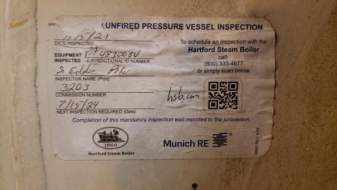 U25HSP Ingersoll Rand Air Compressor 230/460v 3PH Current Inspection(S6LLST11897)