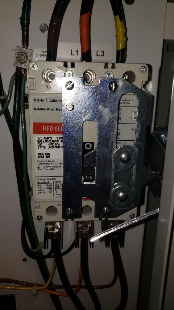 B.A.C. Eaton Size 3 Started 125A HFD3175L(S6LLST10647)