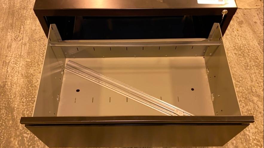 2-Tiered Small Filing Cabinet(S6LLST2780)