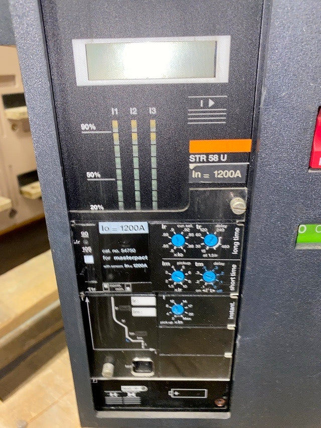 1200A MERLIN GERIN Masterpact MP12 H2 Circuit Breaker(S6LLST1567)