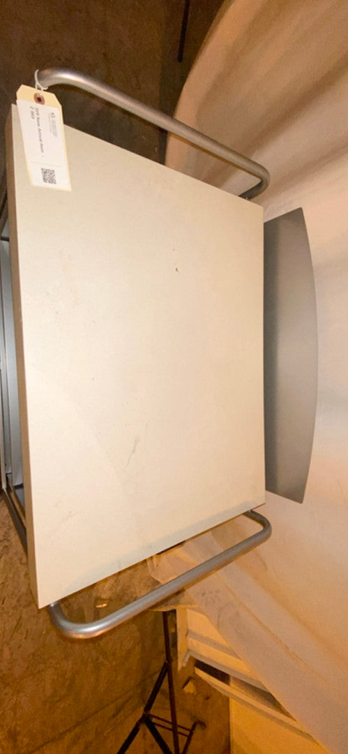 31x22x33" Compact Rolling Storage Cart with Shelves(S6LLST3076)