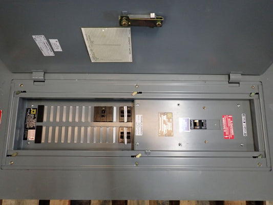 125A Square D NEHB Panelboard NEHB-30435-1 480Y/277V 3PH w/ Circuit Breakers & Main