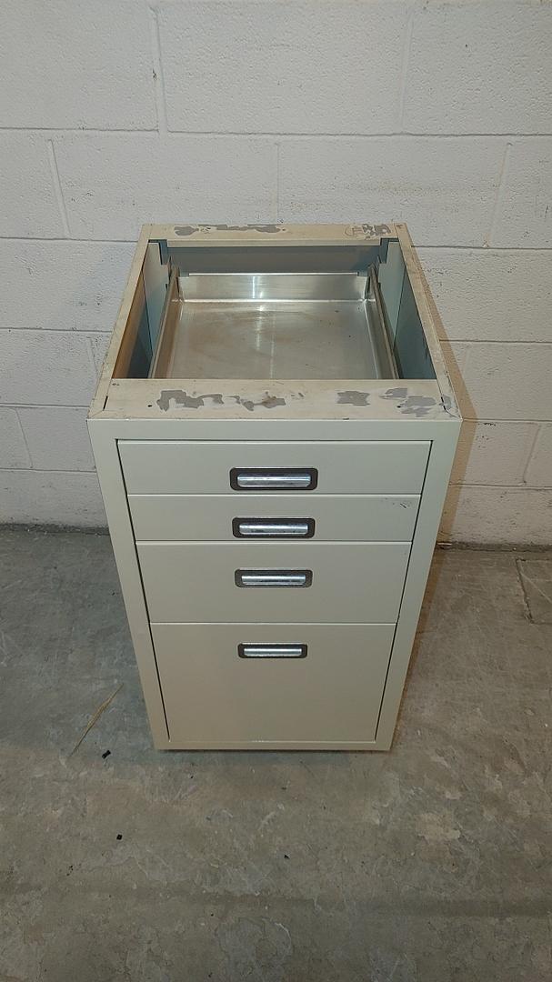 18" 4 Drawer Recessed Casework S6LLST11922(S6LLST11922)