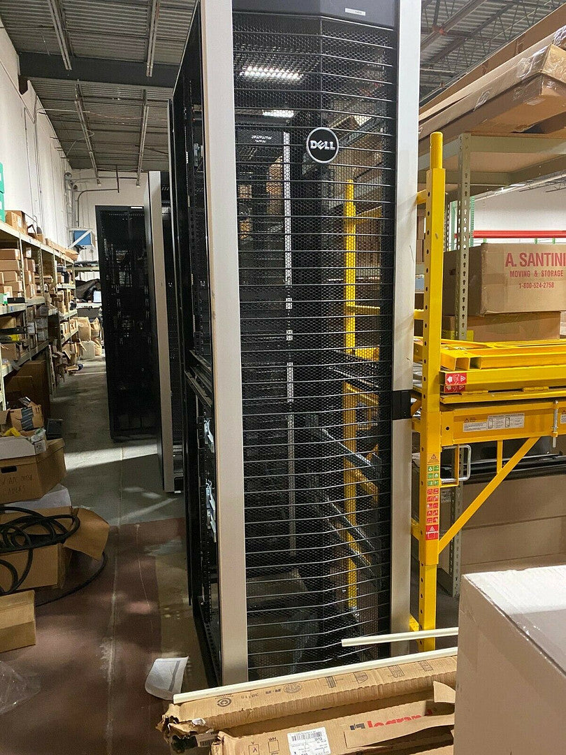 Dell 4820 Server Rack 19" Cabinet Enclosure 23"x46"x89" tall(S6LLST0178)