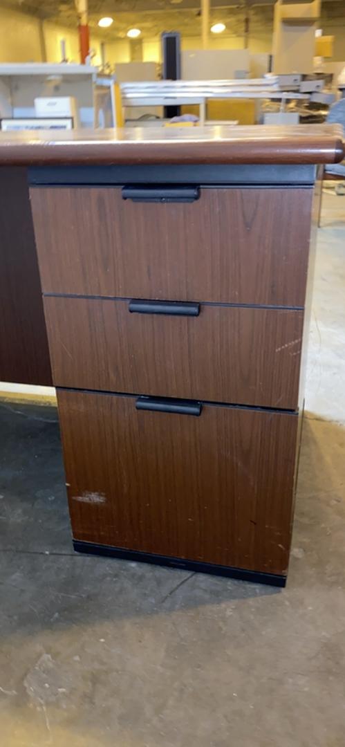 Wooden Desk with 3 Drawers 68x32x30(S6LLST5140)