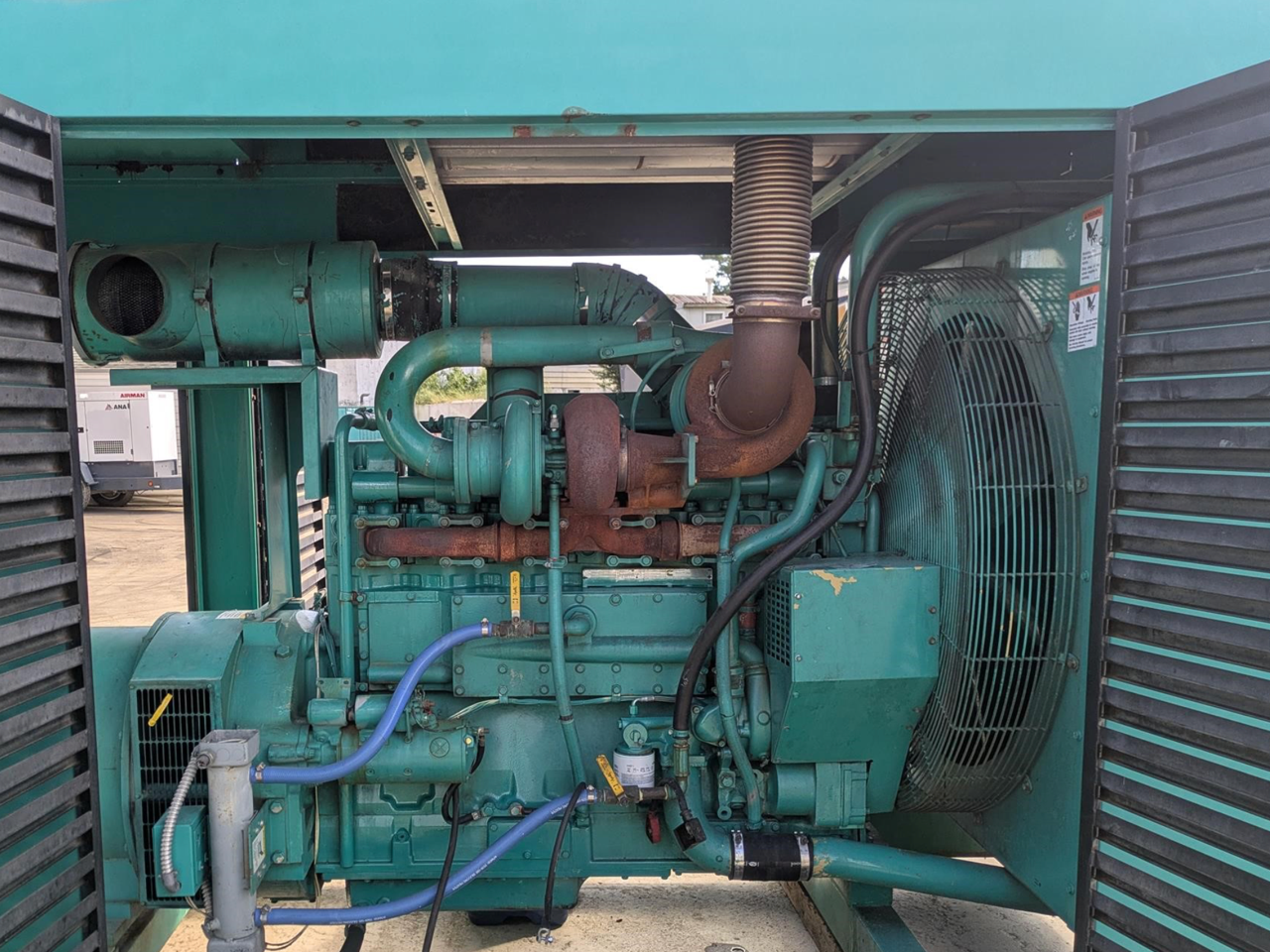 500KW Onan Cummins 500DFFB Diesel Generator 3ph 277/480 915hrs TESTED