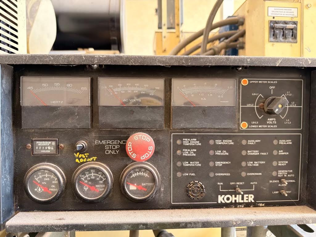 Kohler 600 kW Diesel Generator 277/480V 3 Phase 600kW Standby Power 572RSL4030