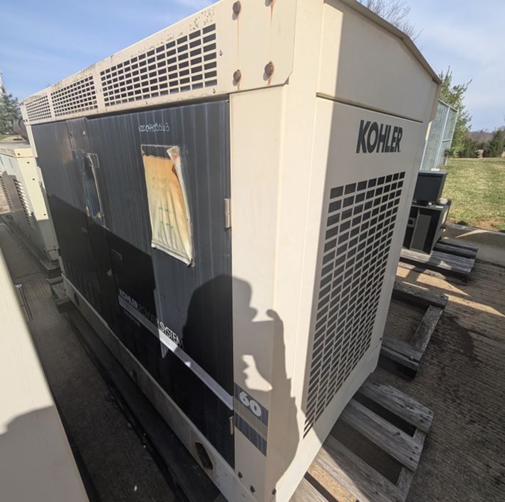 Kohler 60RZG 57kW 60KW LP Nat Gas Generator 1&3PH Standby GM 5.7L TESTED