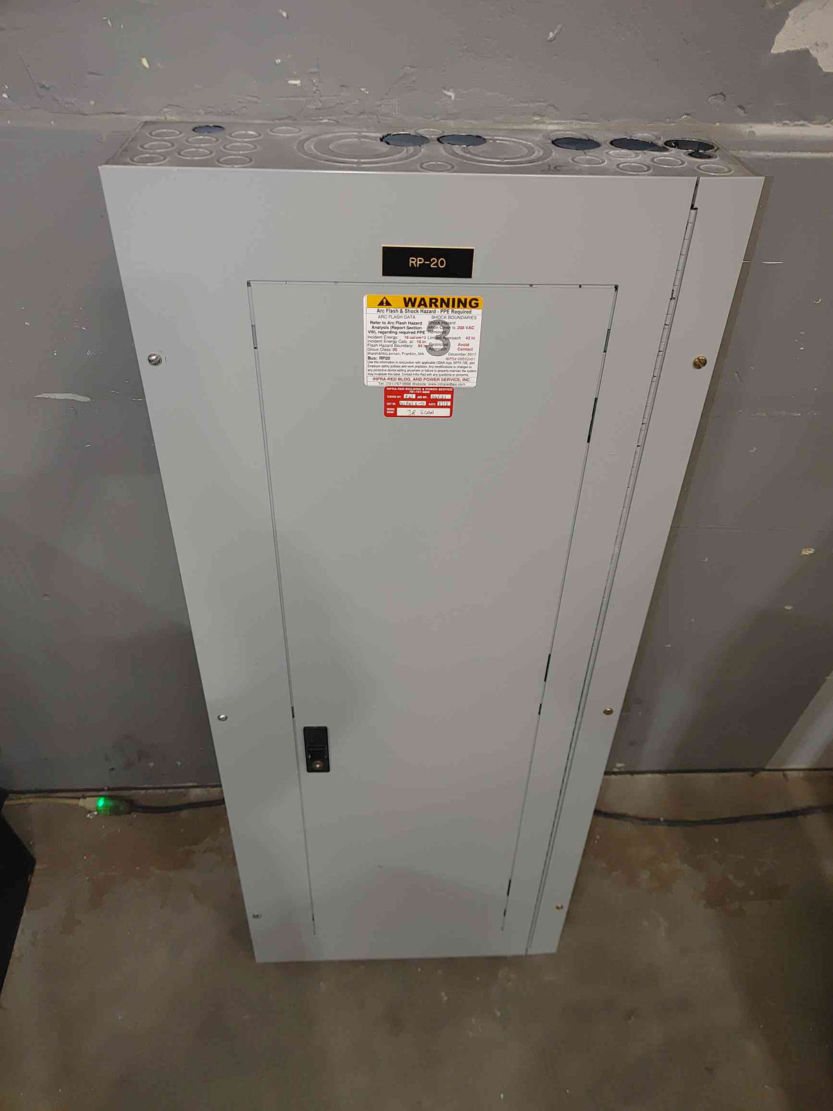 GE A Series Panelboard 208Y/120V 225A MAX AF49SDN (112470)