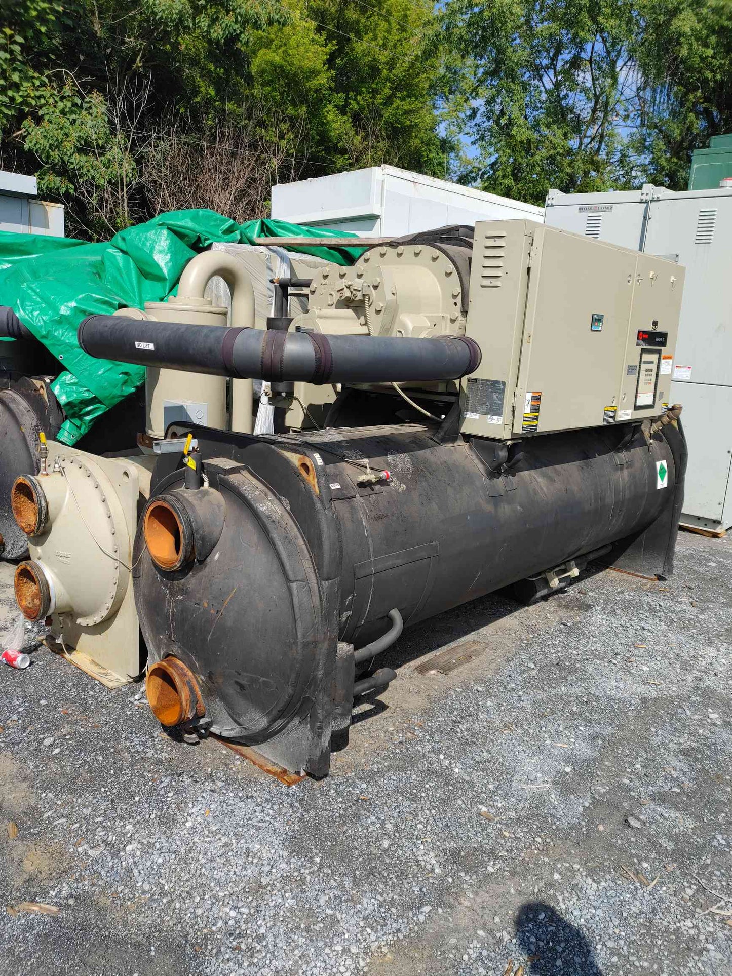 Trane RTHC 250 Ton Water Cooled Chiller 460V 3PH Rotary Screw RTHC1D2F0