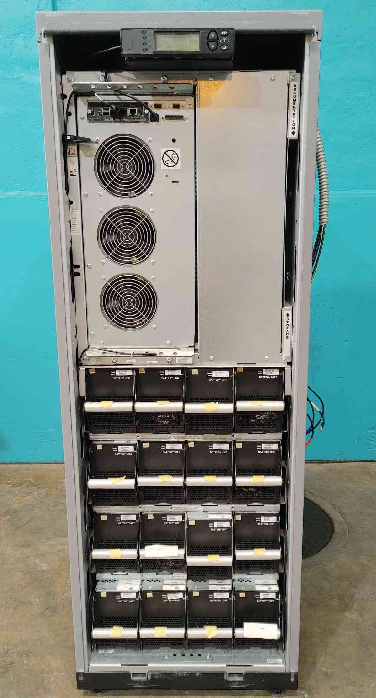 APC MGE Galaxy 3500 10kVA 208V 3-Phase UPS Frame G35TF10KB4F SYBTU1-PLP