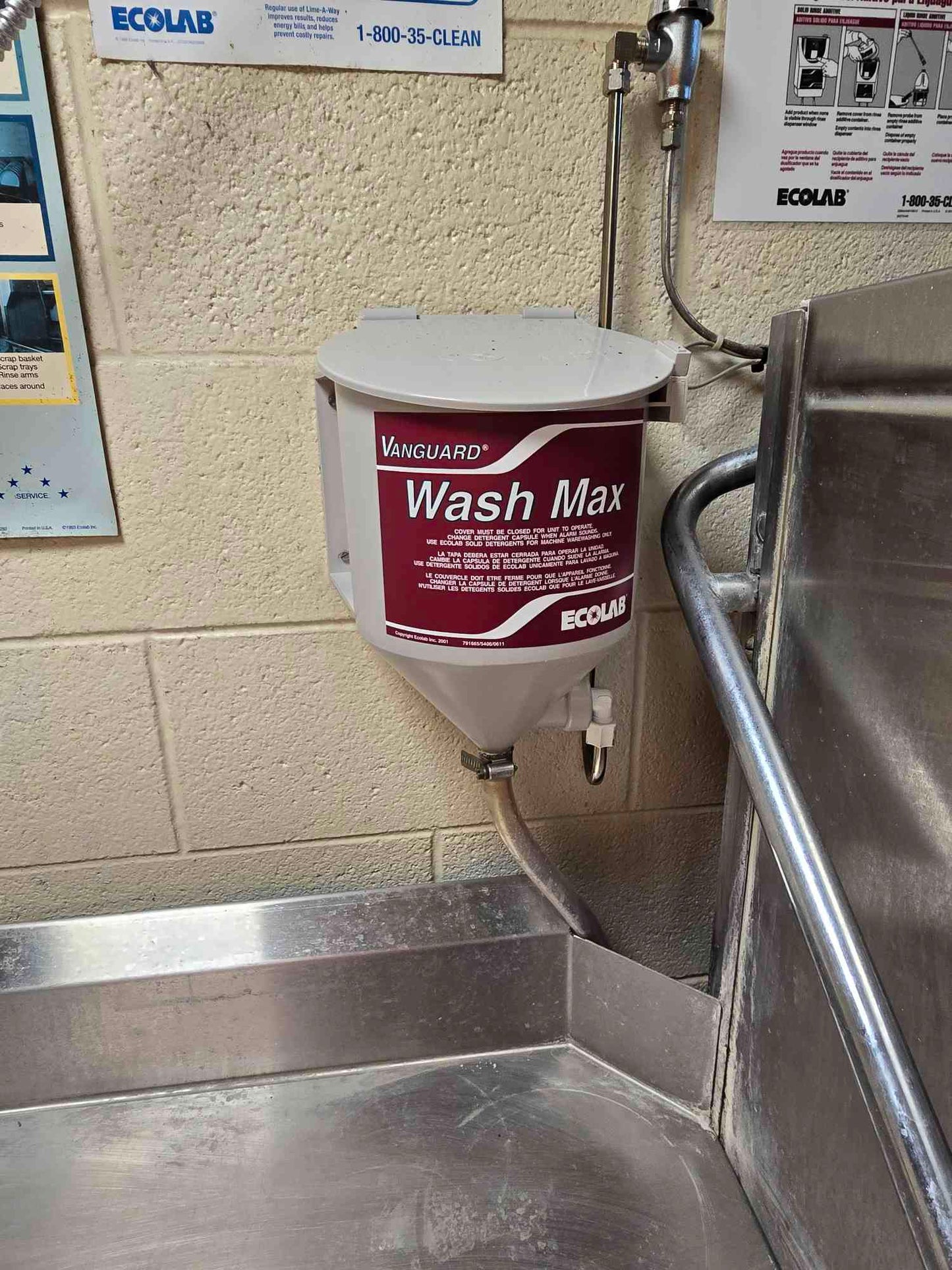 Hobart Three Part Dishwashing Unit 14' L X 2.5' D Washer Prep & Table