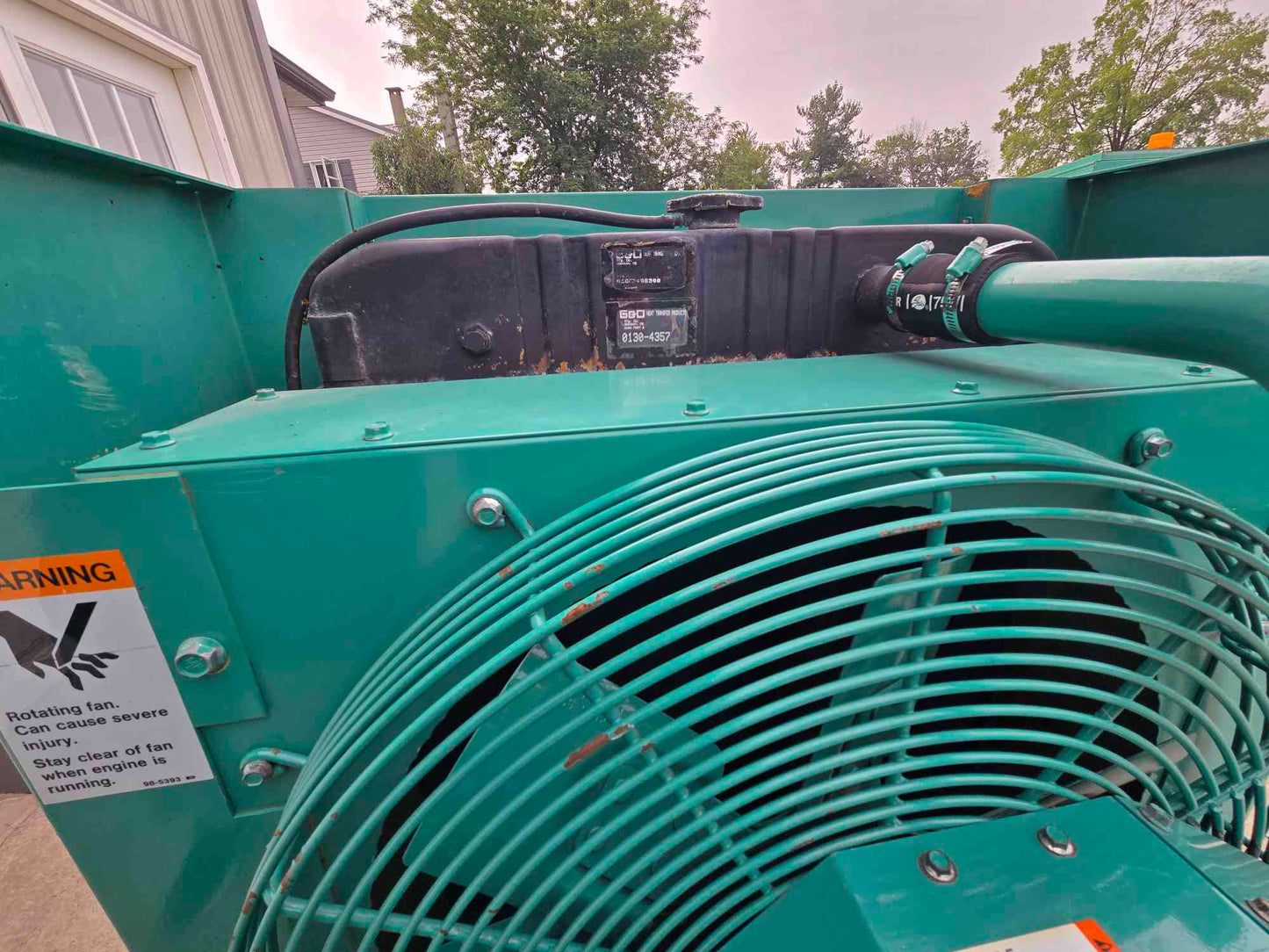 60KW Cummins Onan 4BT Diesel Generator '89 307 Hrs TESTED