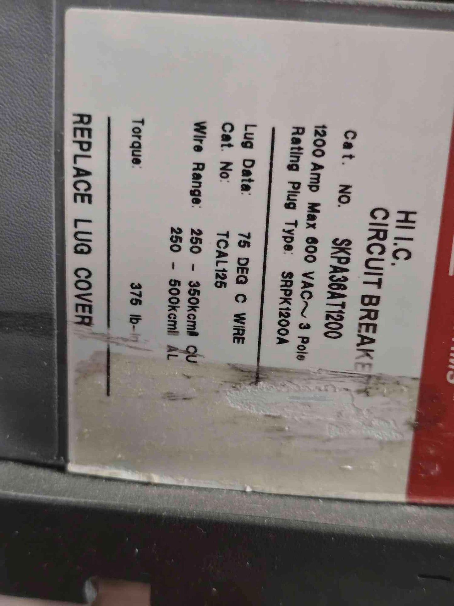 1600A GE Spectra Series Switchboard 480V 3PH Main Meter & 2 Distribution Breaker - Cell 3