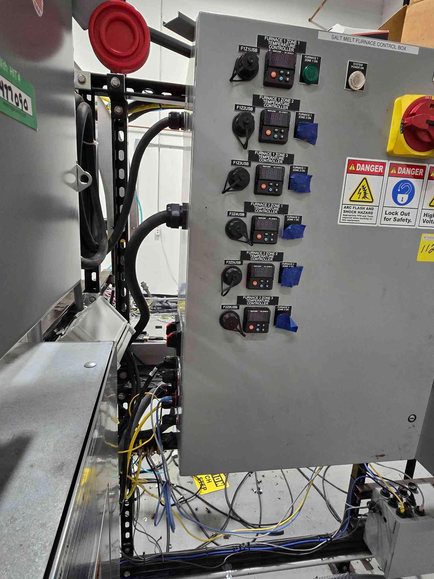 High Temperature Furnace Control Box for Cell Assembly (SKU: 112007)