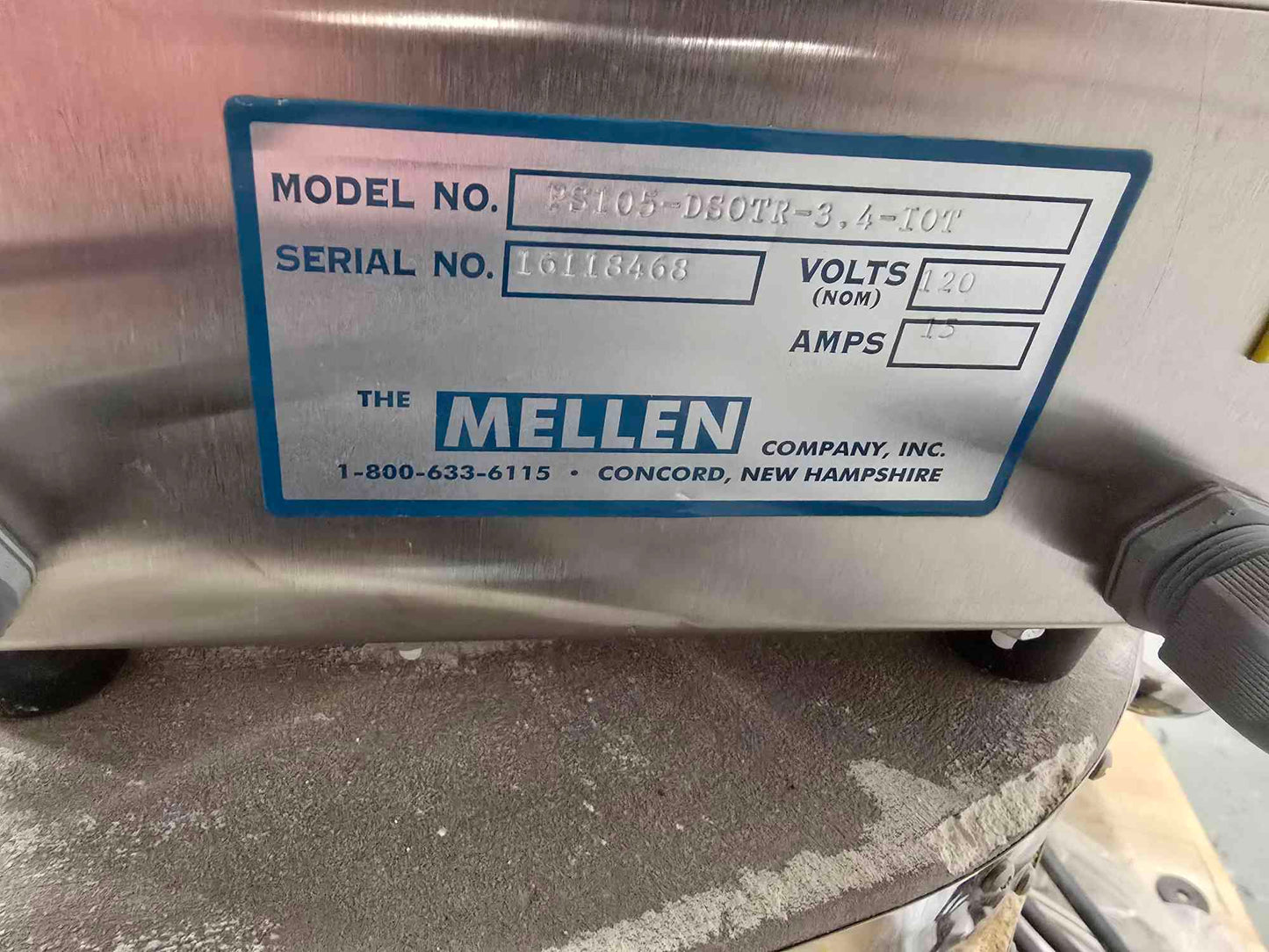 Mellen Kiln w/ Control 120v 15A