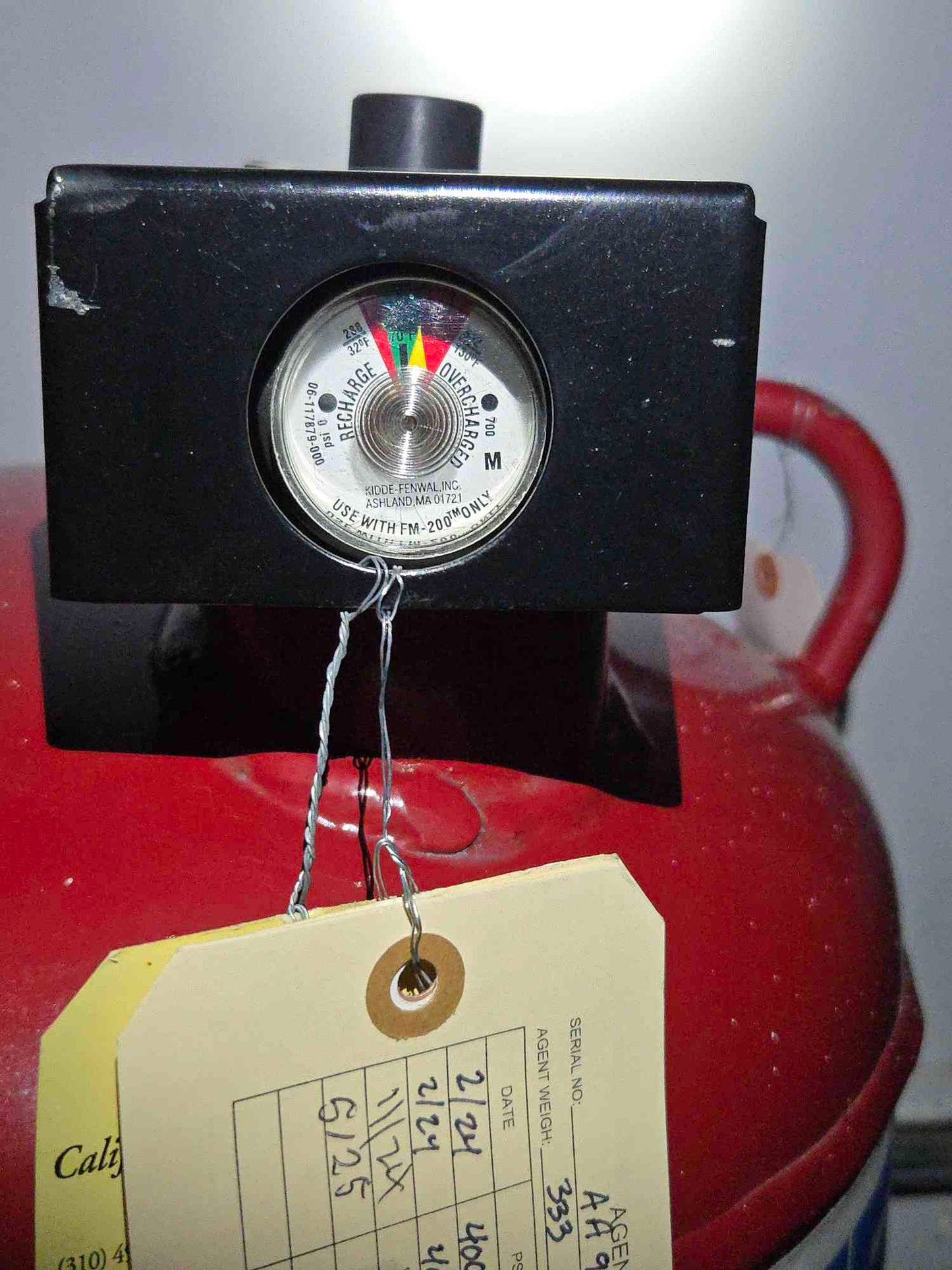 Fenwal FM-200 Clean Agent Extinguishing System Unit 333 Lbs (SKU: 111029)