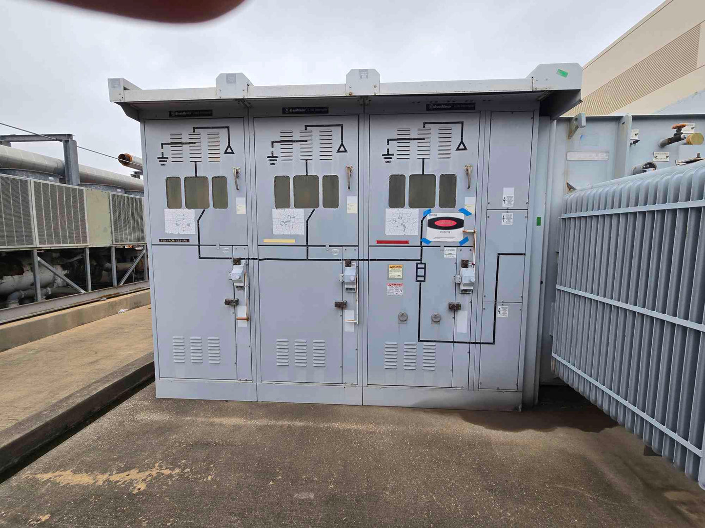 3500KVA Prolec Outdoor Transformer w/ 3 Load Interrupters - Cell 3