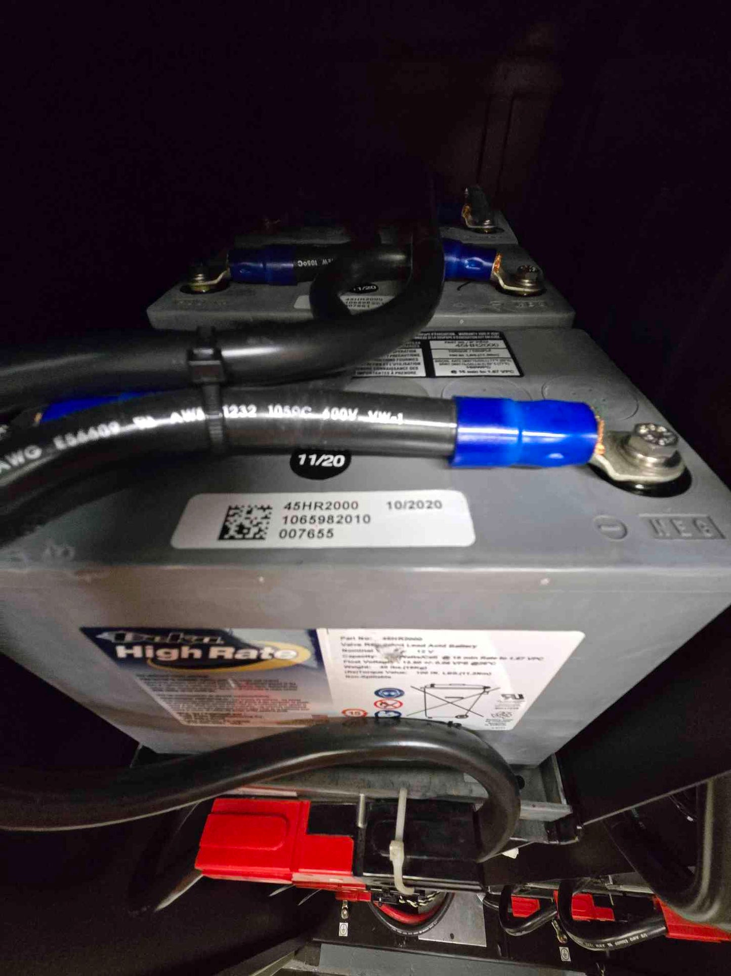 60AMP Deka High Rate 12V 45HR2000 Lead Acid Battery 2020
