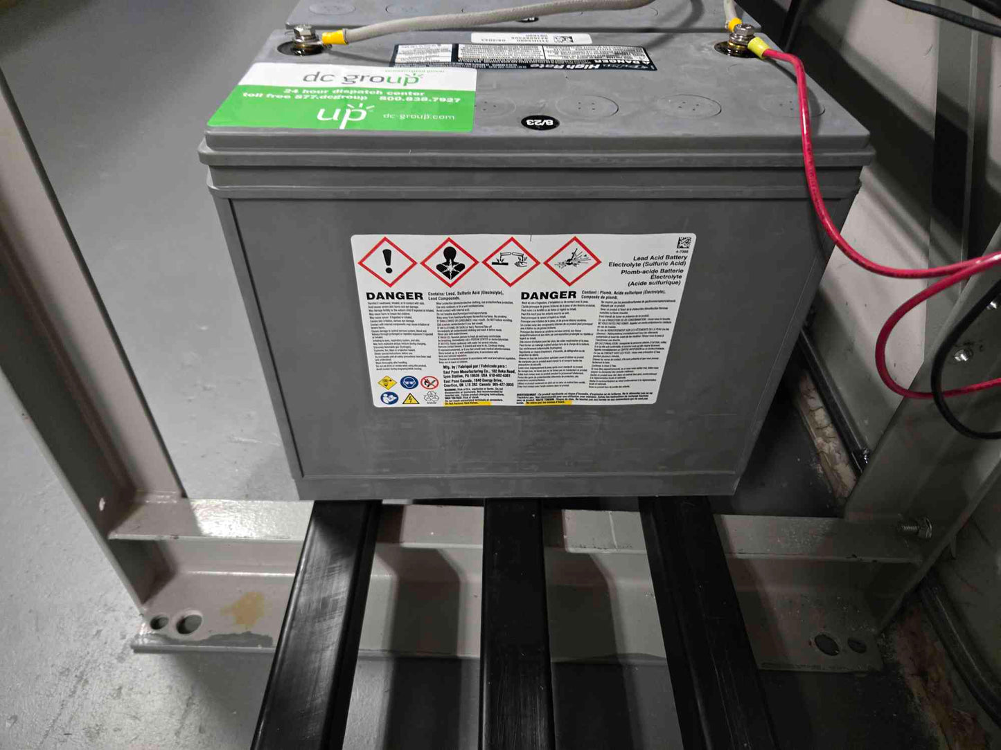 Deka Unigy High Rate Series 31HR5000 Battery 12V 475 Watt/Cell