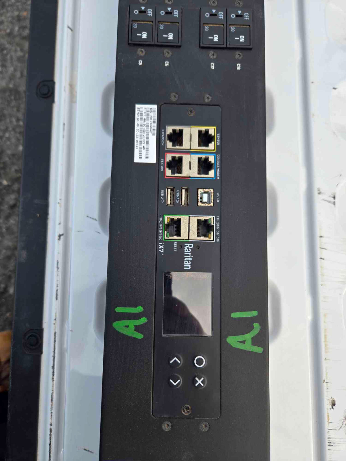 Raritan PX3-176AXV-V2 71.9kVA 415V 100A 3Phase 48 Outlet Intelligent PDU iX7