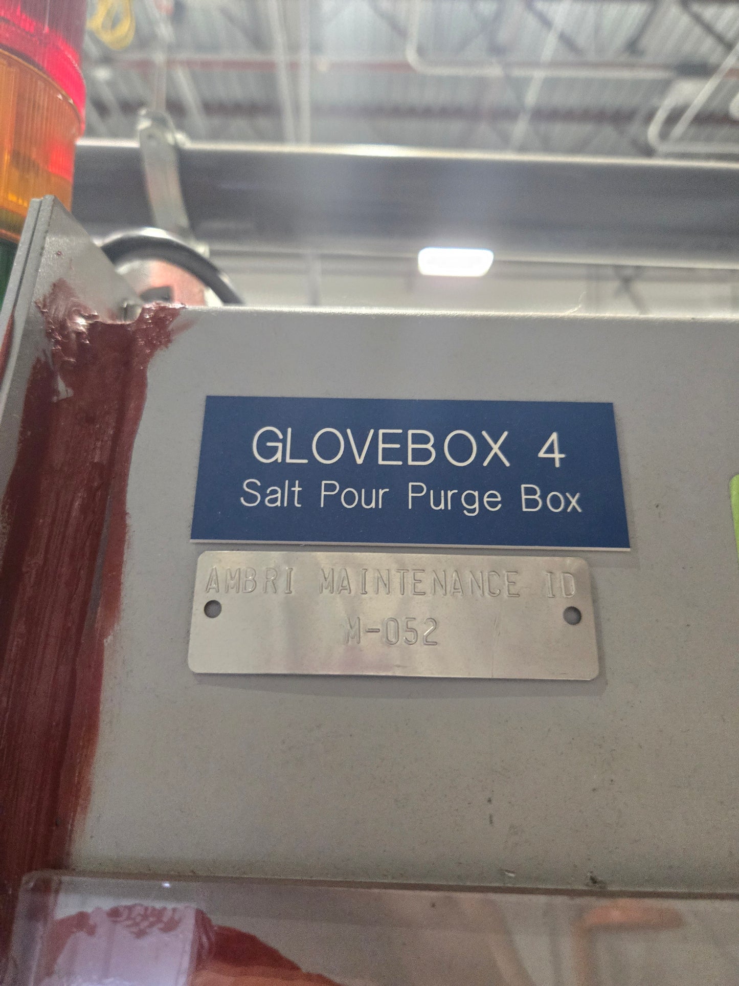 High-Containment Industrial Glovebox 8 Port & Controls