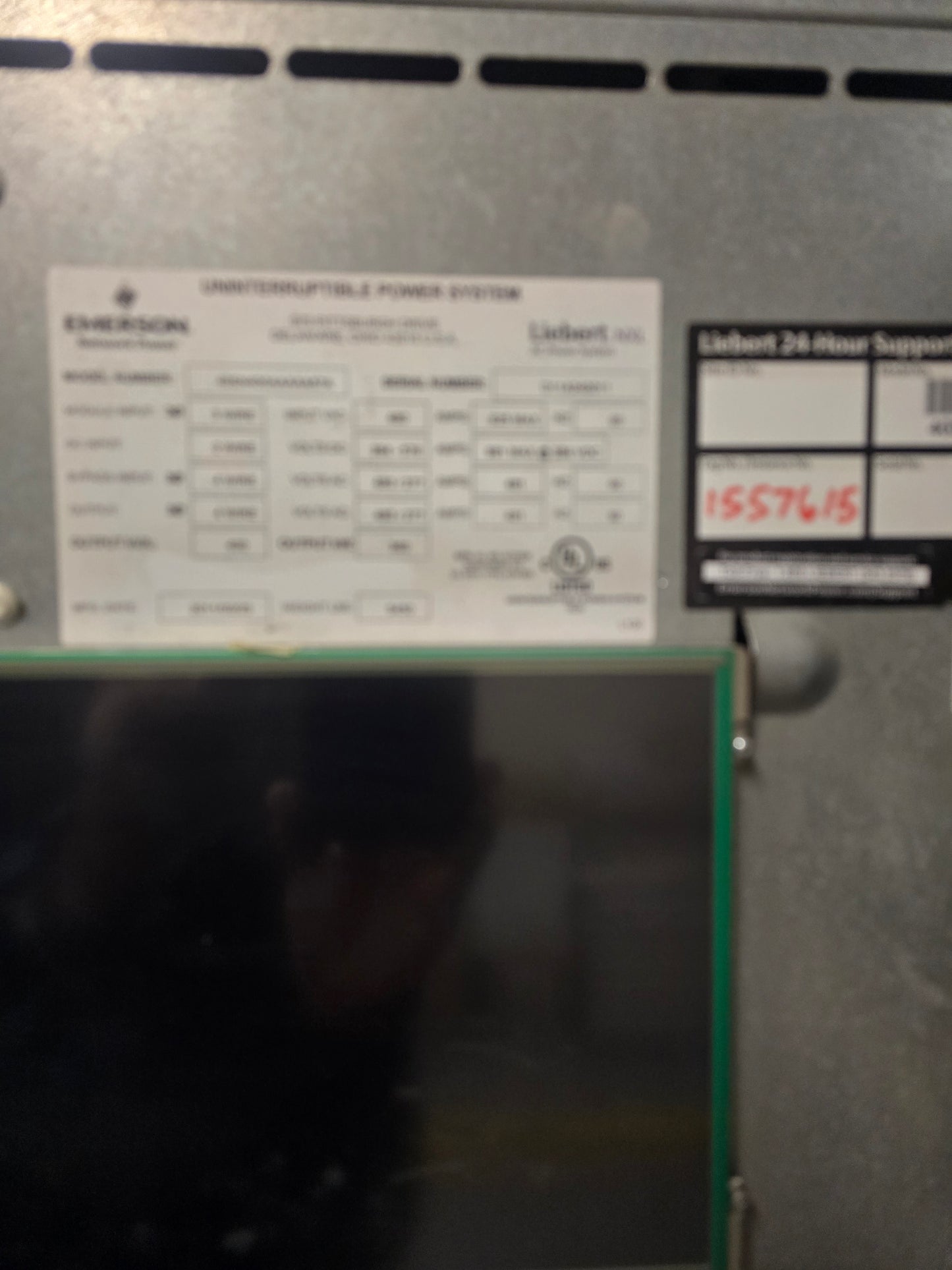 Liebert NXL 400kVA 400kW 480V 3PH Industrial UPS & Battery Cabinets System