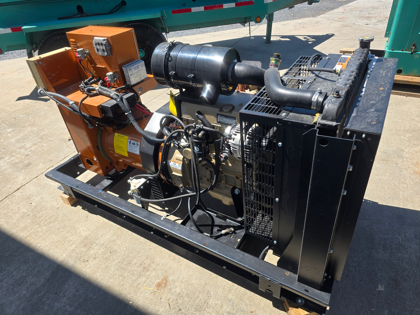 30kW Generac 4024 John Deere Diesel Generator '07 398hrs TESTED