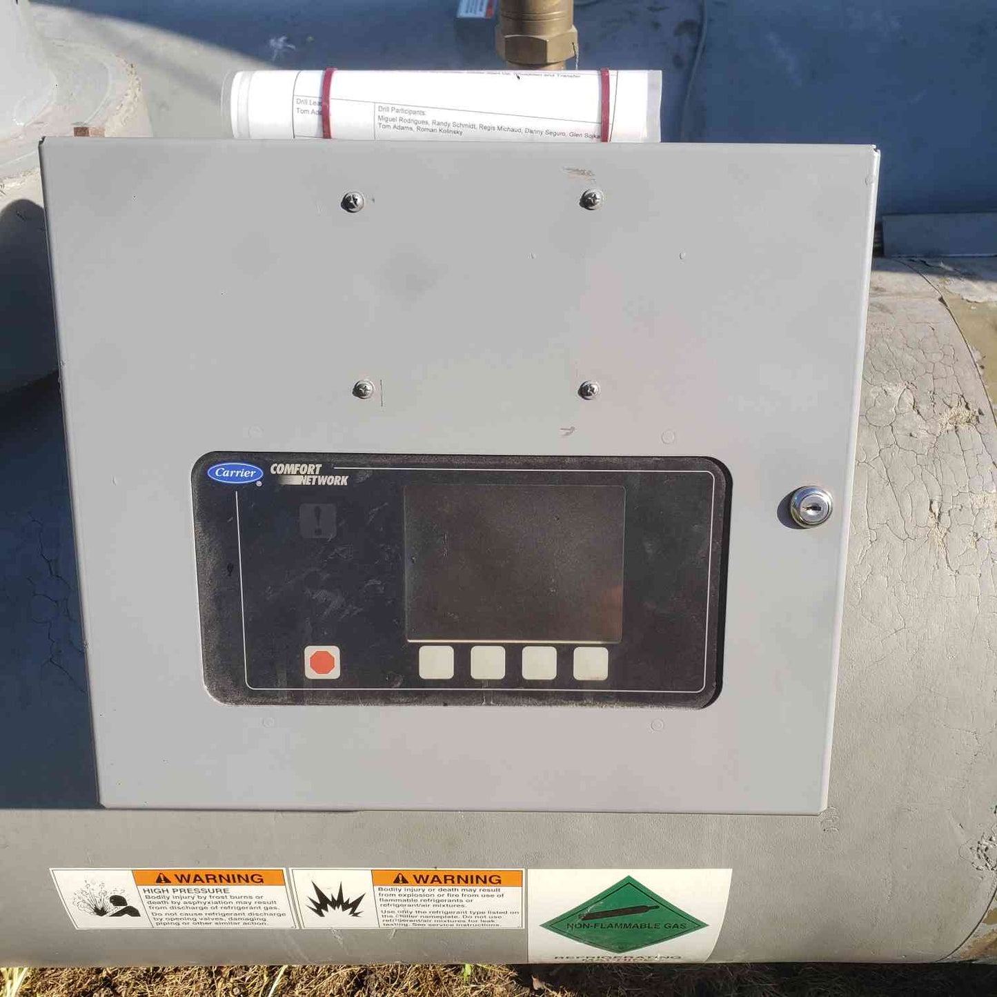 Carrier 19XRV Evergreen 300 Ton Centrifugal Chiller VFD Model 19XRV3537337KBH64 (SKU: 113183)