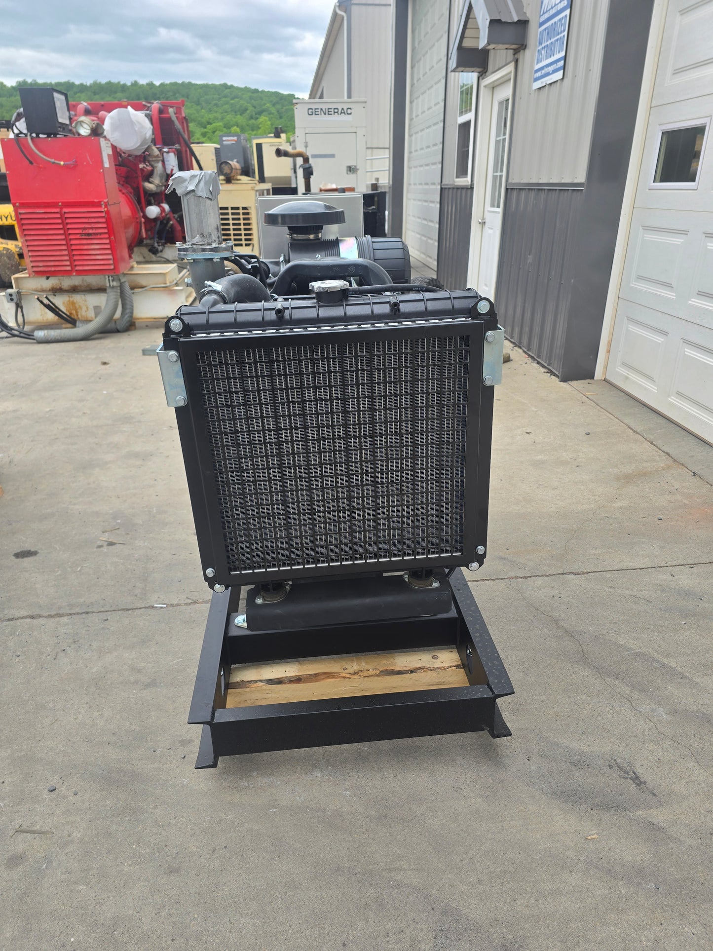 45KW NEW FPT Powered Open Skid Diesel Generator TIER 3