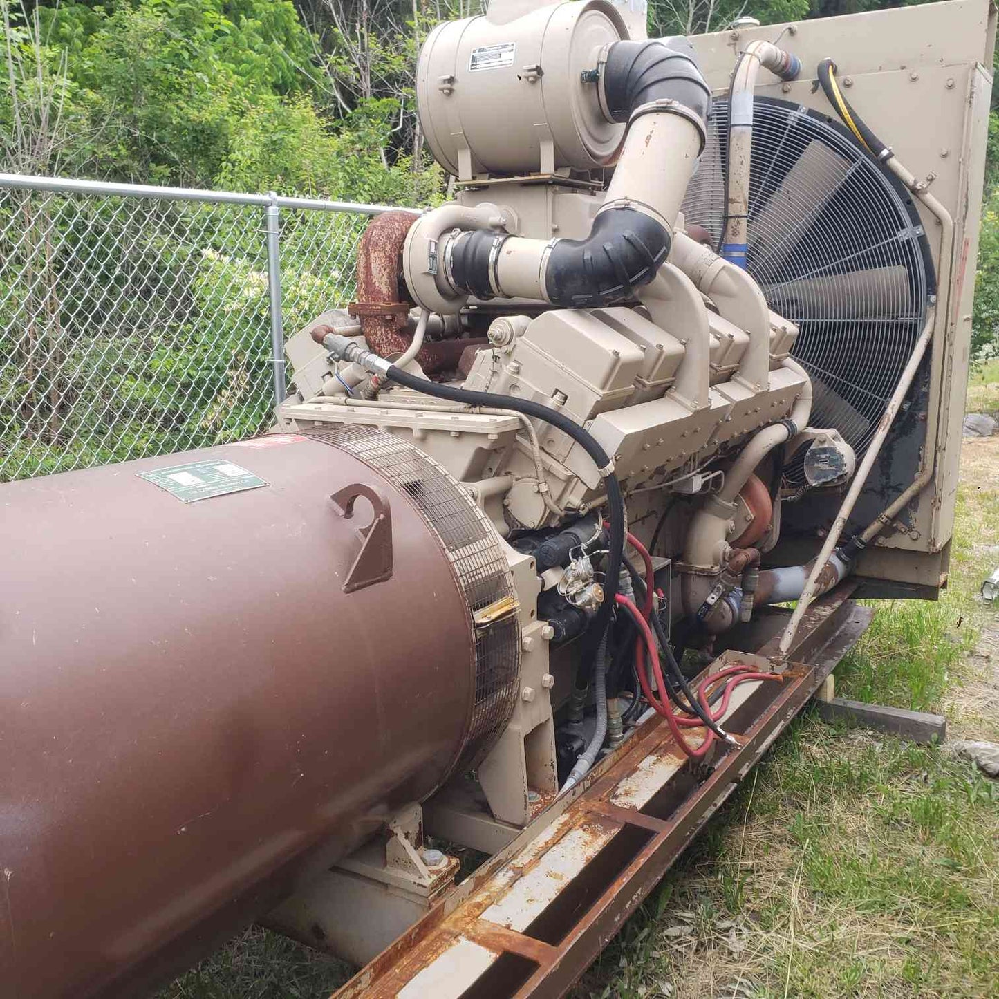 750KW Cummins Diesel Generator 480V KTA2300 TESTED (SKU: 112425)