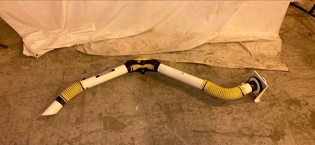 PlymoVent Fume Extraction Snorkler Arm Flex w/ Bracket(S6LLST3005)