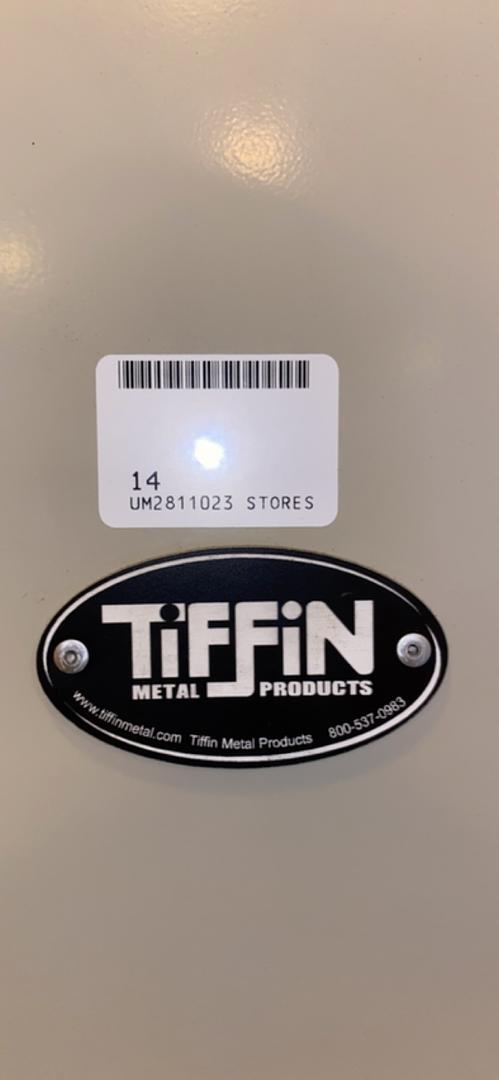 Tiffin Metal Lab Storage Cabinet 42x18x77(S6LLST4297)