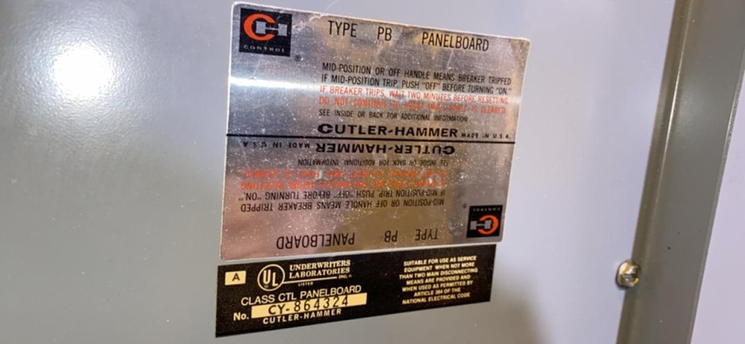 CutlerHammer Type PB Panel Box(S6LLST3823)