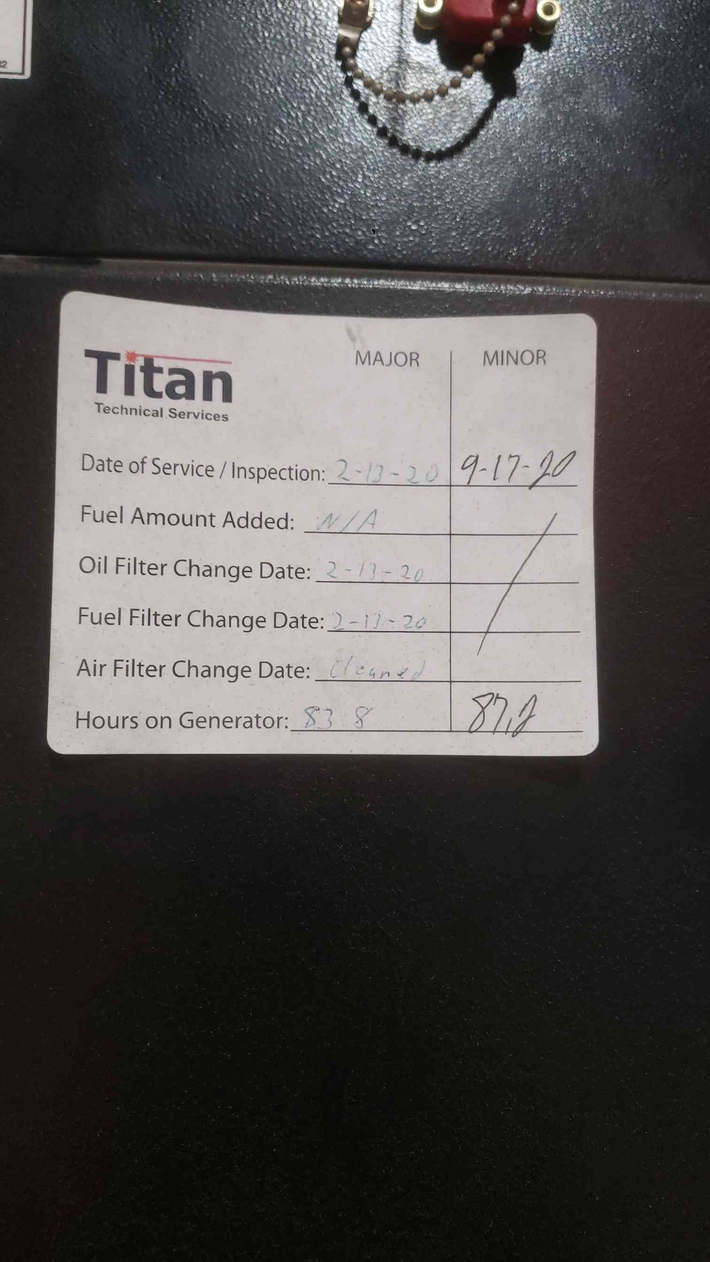 48KW Generac 0060720 120/240 200A 1PH 87.2 Hrs.